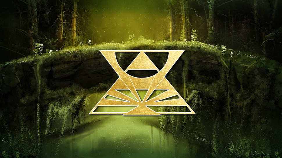 Verbindungssymbol der Seelenheimat/ des                               magischen Helfers